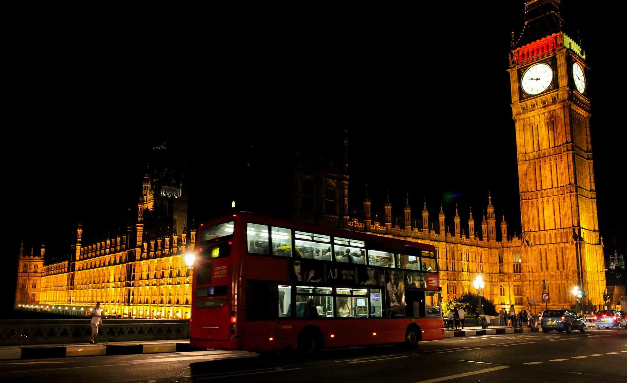 Londres by night en bus