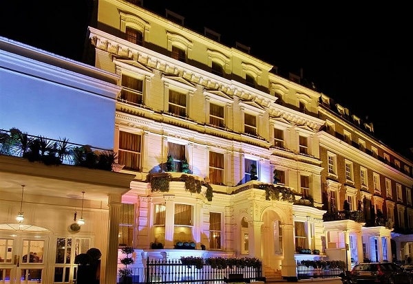 Albergo centrale di Londra