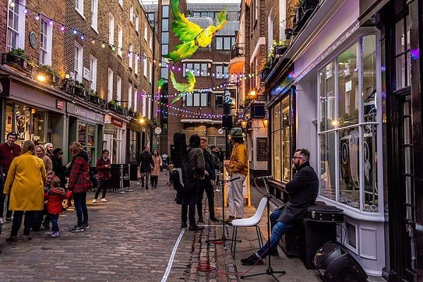 visitare soho covent garden in francese guida
